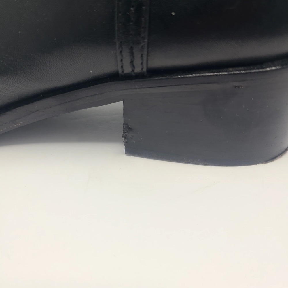 Tory Burch Miller 45MM Ankle Bootie Calf Leather Perfect Black 61151 Size 10.5 - Picture 9 of 11